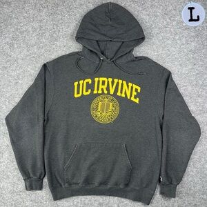 Y2K Champion UC Irvine College Oversized Hoodie Sweatshirt
